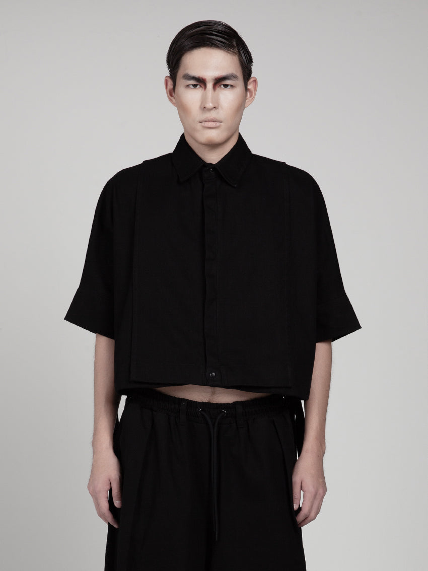 Depression Cropped Shirt
