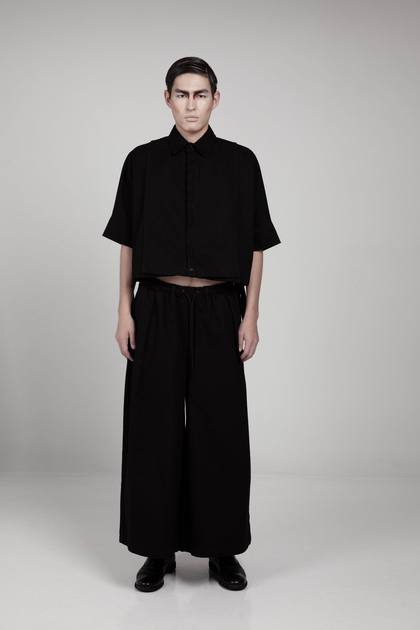 Depression Cropped Shirt