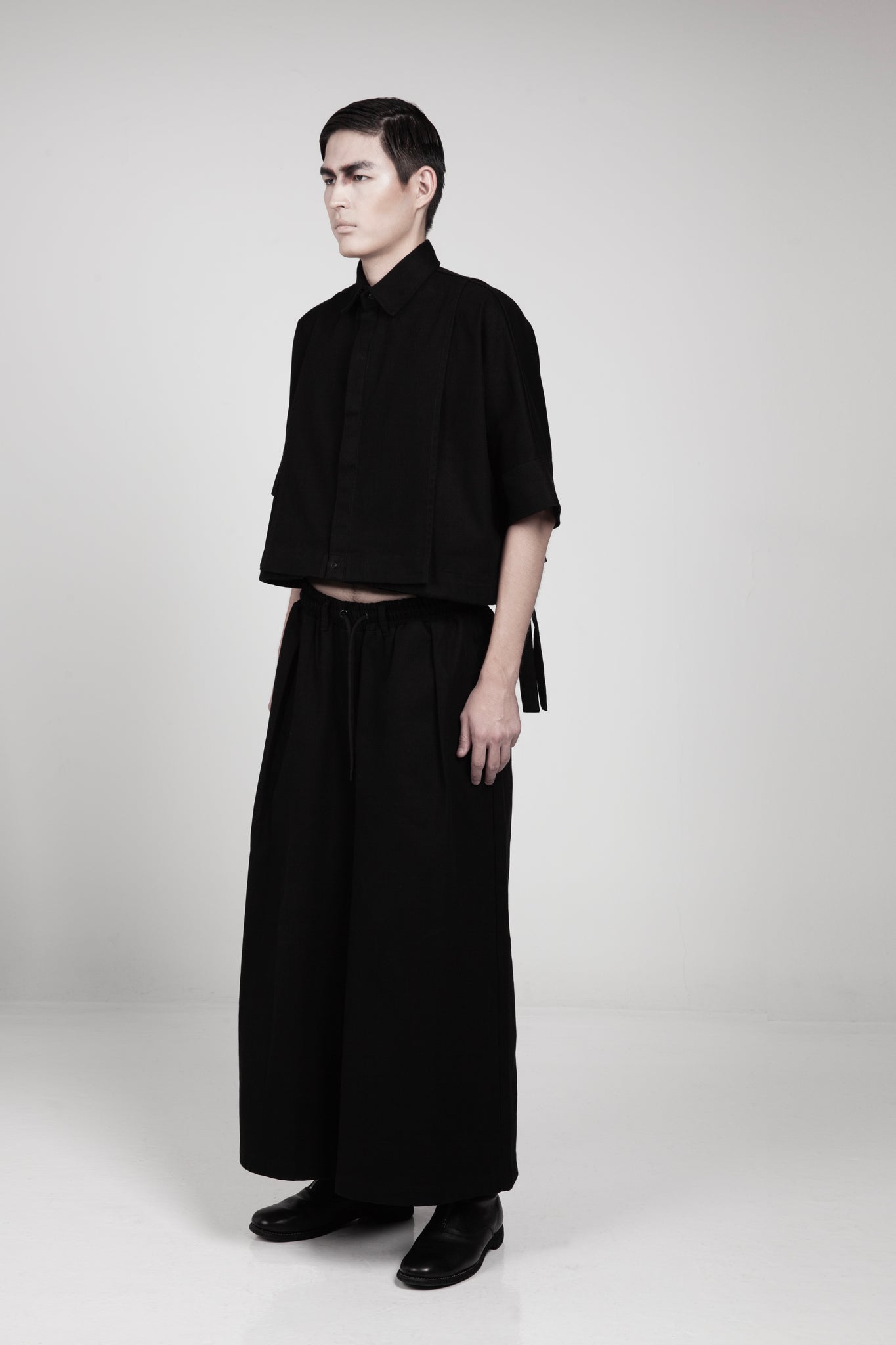 Depression Cropped Shirt