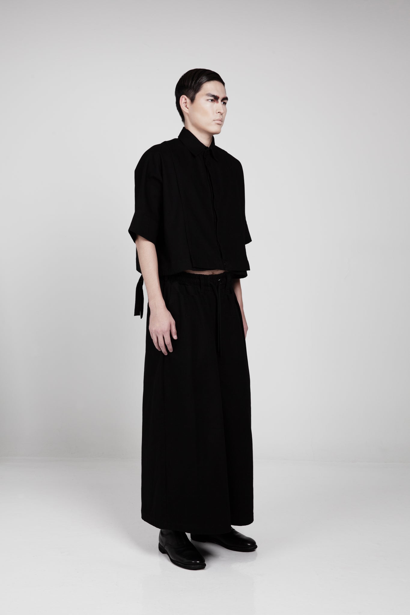 Depression Cropped Shirt