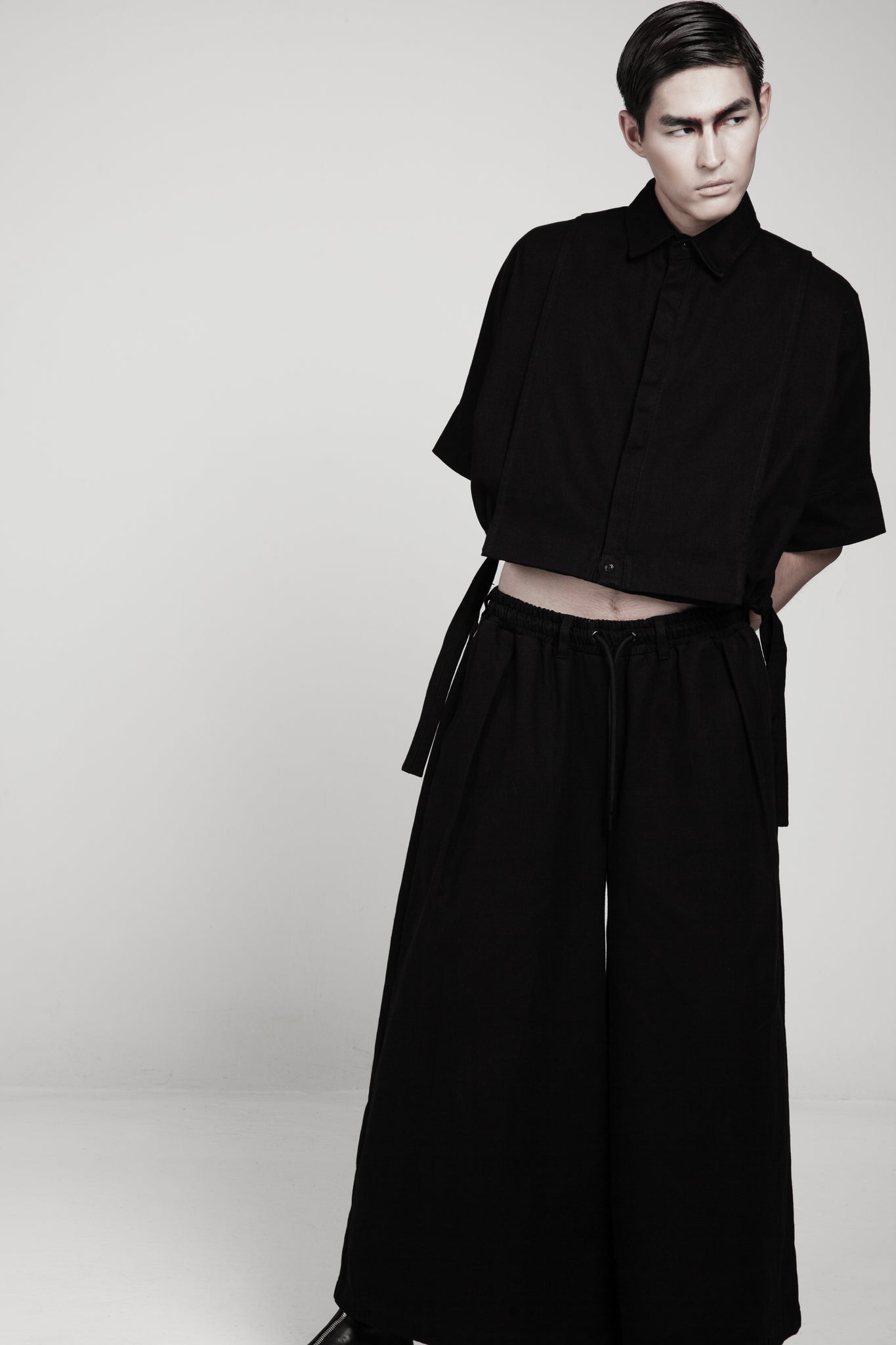 Depression Cropped Shirt