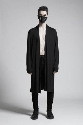 Black Jersey Cardigan