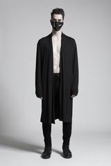 Black Jersey Cardigan