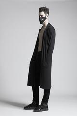 Black Jersey Cardigan