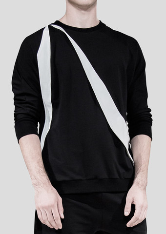 Geometric Fin Sweatshirt