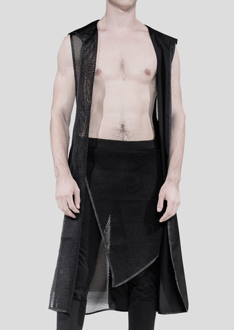 Monster Net Long Vest