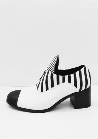 Optical Illusion Block Heels