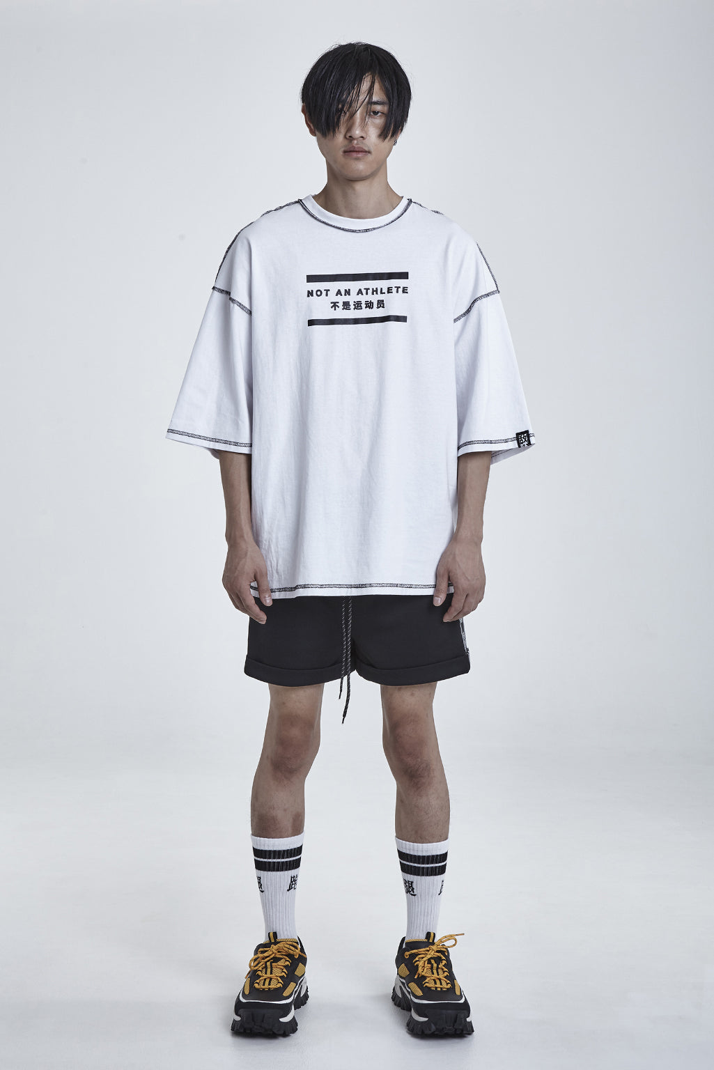 NOT AN ATHLETE OVERSIZE TEE
