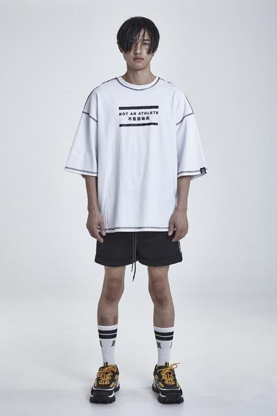 NOT AN ATHLETE OVERSIZE TEE
